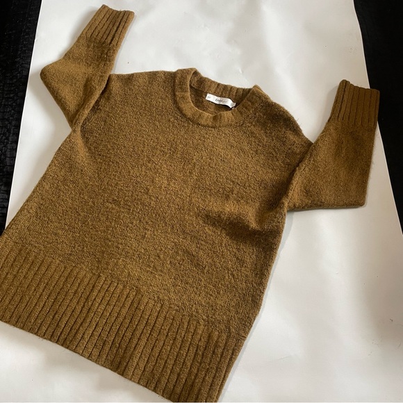 Vintage Aesthetic Cozy Brown Knit Zara Knit Oversized Sweater (Size Small - Picture 12 of 12